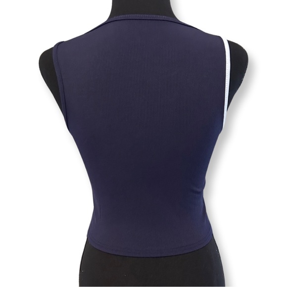 Blue Crop Top - Picture 3 of 5